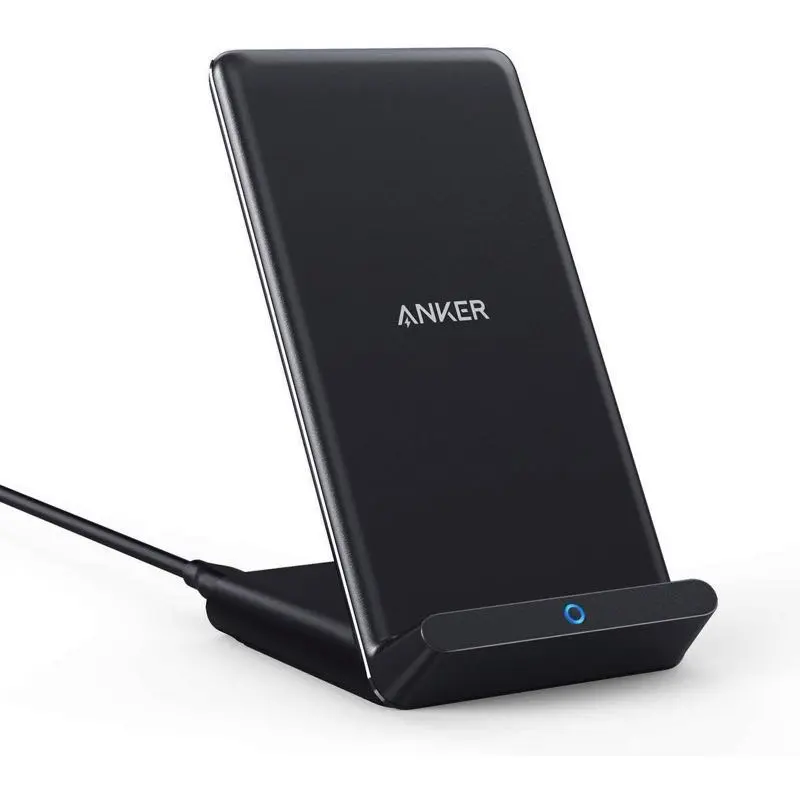 iPhoneを立て掛けられる無線充電器のイメージ